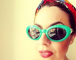 Vintage Kunstpelz Haarreif: Conte of Florence Fascinator weiß