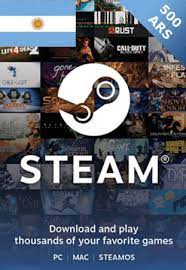 Due to recent changes made by steam, you can only activate gift cards having the same currency that is configured in your steam account. Ars Steam Gift Card 500 Argentina 500 Ars 1stpal Com