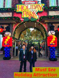 10 Reasons To Visit Holiday In The Park At Six Flags Over Georgia This Season The Bluebird Patch Six Flags Christmas Vacation Holiday