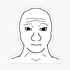 @western_aesthetics check out our merch and our blog ⬇️⬇️⬇️ we ship worldwide www.westernaesthetics.com. Feels Guy Wojak Meme Geschenke Merchandise Redbubble