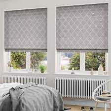 Thebes Ash Roman Blind From Blinds 2go Roman Blinds Living Room Living Room Blinds Curtains With Blinds