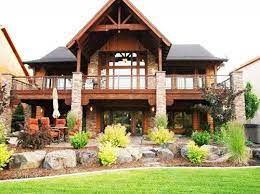 Your House Cattle Ranch House Model Has Actually Been Popular As Well As Has Become Like A Cultur Basement House Plans Cottage House Exterior Modern Lake House