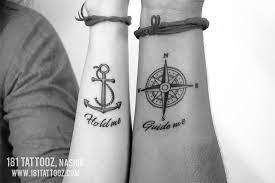 Couple Tattoo On Wrist Couple Wrist Tattoos Couples Tattoo Designs Matching Couple Tattoos