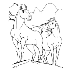 Coloriage De Chevaux A Imprimer Gratuit Coloriage Cheval Coloriage Cheval A Imprimer Cheval A Imprimer