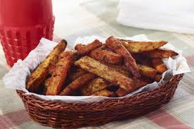 Frite De Patate Douce Au Four Avec Images Frite De Patate Douce Patate Douce Au Four Recette