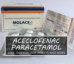 Aceclofenac Paracetamol Tablet Uses Dosage Side Effects