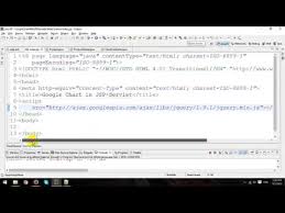 Google Chart In Jsp Servlet Youtube