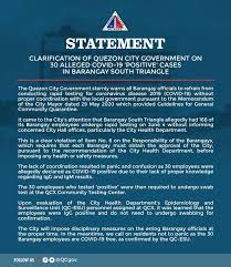 Clarification Of The Quezon City Quezon City Government Facebook