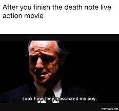 The godfather saga godfather part 1 godfather quotes godfather movie andy garcia marlon brando shire gangster movies francis ford coppola. Look How They Massacred My Boy Know Your Meme