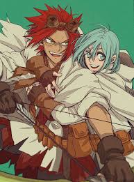 Rust-Eater Bisco hentai with goggles on head and lowered hood