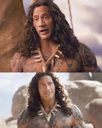 First look at Dwayne Johnson as Maui in Disney's live-action MOANA.🎬 In  theaters July 10. #comic