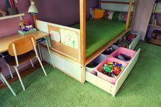 Ikea Kura Bett Hack Bauen Sie Eine Stabile Plattform Mit Schubladen Die Den Ikea Kids Room Ikea Kura Bed Kura Bed