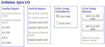 We did not find results for: Arduino Webserver Input And Output