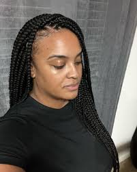 Did some waist length braids last night. Had a blast. Thank you for letting  me braid your hair for you. Braids done by me. Moorelocsandbraids.