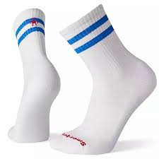 Men S Wool Athletic Stripe Crew Socks In Classic Stripe Smartwool Smartwool Crew Socks Athletic Socks