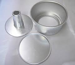 Dealglad 6 Inch Aluminum Alloy Round Hollow Chiffon Cake Mold Angel Food Cake Pan Baking Mould With Removable Angel Food Cake Pan Chiffon Cake Angel Food Cake