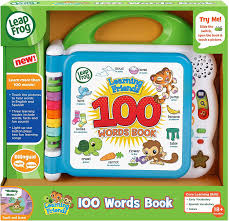 This bilingual learning book introduces words and more in both english and spanish for an interactive experience toddlers will love. Leapfrog Learning Friends 100 Words Book