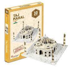 El taj mahal ​​ es un monumento construido entre 1631 y 1654 en india. 3d Puzzle Taj Mahal Cubicfun 39 Piezas A Domicilio Cornershop By Uber Chile