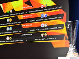 Uefa announces the draw for the europa league quarterfinals, set to resume august 10. Europa League 2020 Manchester United Set To Face Copenhagen Or Basaksehir As It Happened Football The Guardian