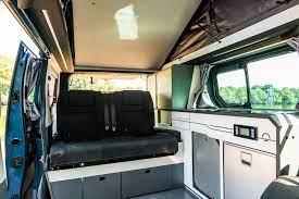 interieur van amenage trek4 van amenage toit relevable fourgon amenage
