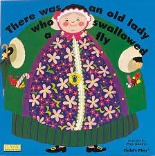 Now she's swallowing animals from the classic story.to create a home full of lovable pets! Amazon Com There Was An Old Lady Who Swallowed A Fly Classic Books With Holes Classic Books With Holes Board Book 9780859537278 Pam Adams Pam Adams Books