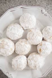 Gradually add to creamed mixture. Walnut Snowball Cookies Miller S Food Market