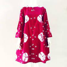 Contoh baju long dress kain jumput. Tie And Dye African Tunic Dress Available In Colors Summer 2019 Short Dress Adire Dress Batik Fashion Batik Dress Modern Tie Dye Fashion