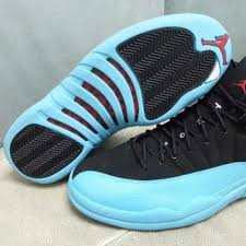Black And Turquoise Jordans 12 Air Jordan 12 Gs Black Gamma Blue Sneakernews Com Air Jordans Nike Air Jordan Retro Air Jordan 12 Retro