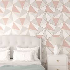 Unduh gambar ragam hias geometris. Tampil Elegan Dengan Wallpaper Dinding Kamar Tidur Mewah Terbaru 2021 Ini Ndekorrumah