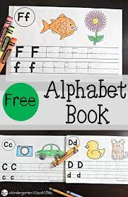 These alphabet letter writing cards are perfect for the beginning of the year centers or throughout the year to practice letter recognition, handwriting what's included? Free Alphabet Book Kindergarten Writing Alphabet Preschool Kindergarten Letters