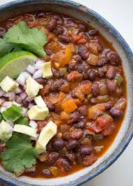 Simple Instant Pot Vegan Black Bean Chili Recipe Vegan Instant Pot Recipes Vegetarian Instant Pot Instant Pot Recipes