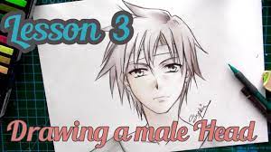 Maybe you would like to learn more about one of these? How To Draw A Manga Male Head Youtube