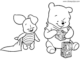 Print this color page back to the color pages. Baby Tigger Coloring Pages Baby Pooh Coloring Pages Disney Winnie The Pooh Tigger Eeyore And Disney Coloring Pages Coloring Books Disney Quilt