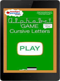 It focuses mainly on the transition from printing to cursive and the actual learning of cursive letters. Cursive Alphabet Handwriting Game Hwtc For Android Apk Download
