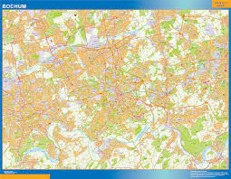 Die stadt bochum  (westfälisch: Find And Enjoy Our Bochum Karte Thewallmaps Com