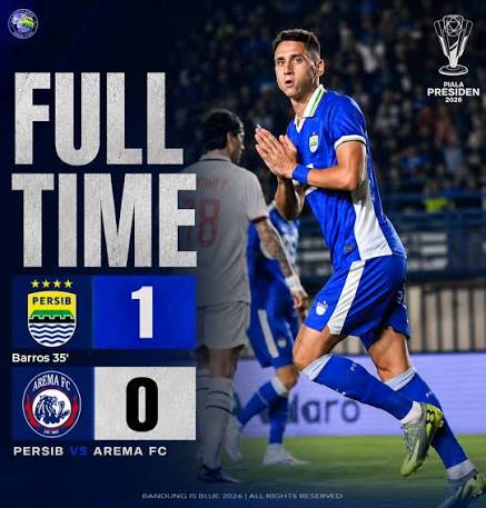 Persib Tampil Solid di Piala Presiden 2026