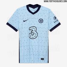 All goalkeeper kits are also included. Chelsea 20 21 Away Kit Revealed Footy Headlines In 2020 Chelsea Light Blue Shirts Chelsea News
