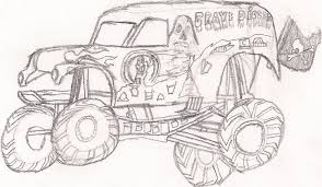 They could play games in the nursery like numbers match games and alphabet puzzles and grave digger coloring pages. Grave Digger Coloring Pages