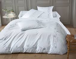 Linge De Lit Percale Brodee Linge De Lit Lit Parure De Lit