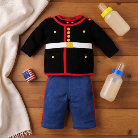 Marine Baby Dress Blues 9/12mo