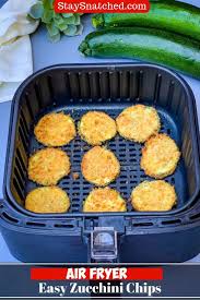 While the scallops are cooking, add garlic to the butter and melt in the microwave or stove top. Easy Air Fryer Zucchini Chips Quick Recipes Zucchini Fries Vegetable Side Dishes