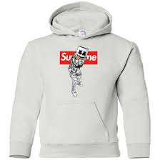 Marshmello Limited Edition Supreme Youth Kids Pullover Hoodie The Geek Gifts