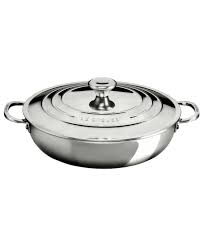 Le Creuset 5 Qt Braiser With Lid Reviews Cookware Kitchen Macy S Creuset Stainless Steel Cookware Stainless