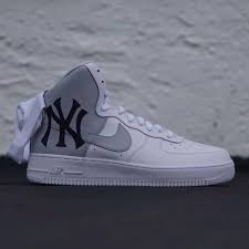 Nike Air Force 1 High Yankee S Nike Custom Shoes Nike Air