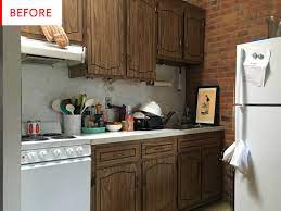 If you rent your home, then you know the issues that can come with the kitchen: 300 Later This Rental Kitchen Is No Longer Recognizable Apartment Therapy