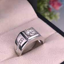 1 2 Carat Men Diamond Ring Rings For Men Men Diamond Ring Unique Diamond Rings