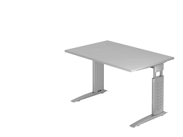 In dieser höhe sollten die. Schreibtisch 120x80 Cm Mit C Fuss Gestell Swdirekt De
