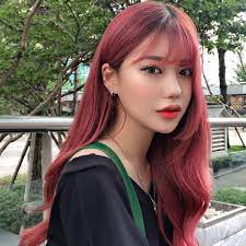 Okayuu77 Korean Hair Color Kpop Hair Color Hair Color Pink