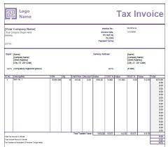 Gst Bill Or Invoice Format In Excel Download Word And Pdf
