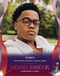 Congratulations! Michael Rainy Jr Outstanding Actor in a Drama Series for  Power Book II: Ghost! ✨#NAACPImageAwards